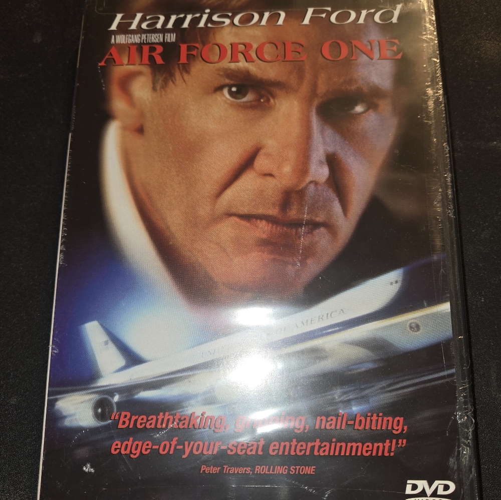 Dramatic Black DVD with Intense Cover Art